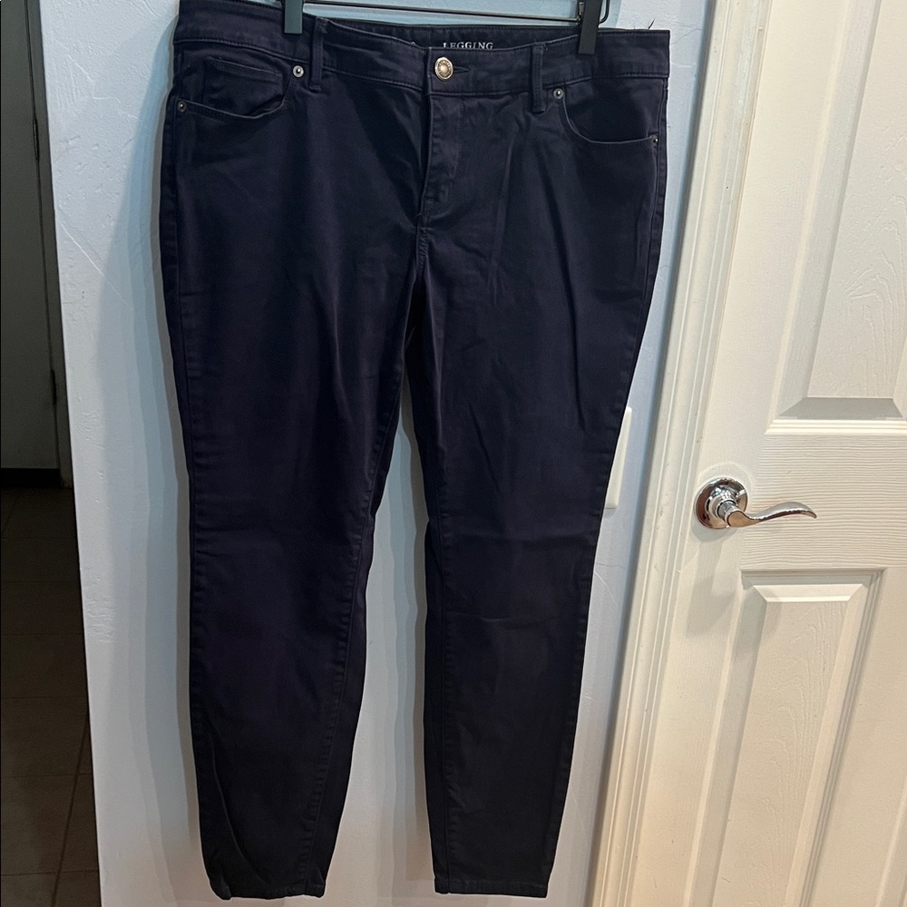 The Limited Dark Blue Skinny Pants